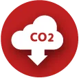 Icon | Substantial reduction of carbon emissions - hit net zero targets